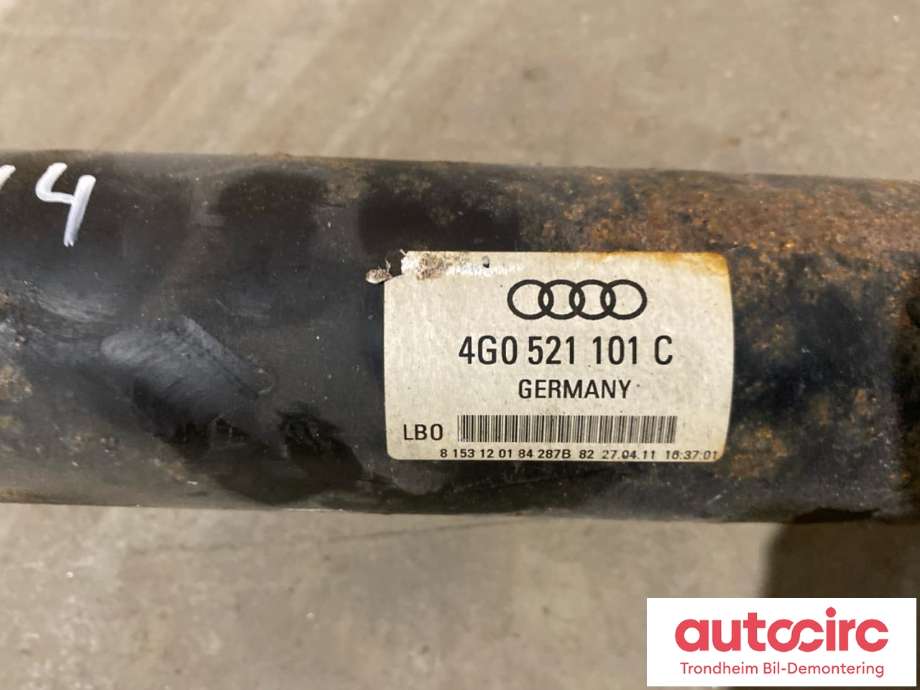 Mellomaksel til Audi A7 2010-2014 (Type I, Fase 1)  (4G0521101C|4G0521101K|)