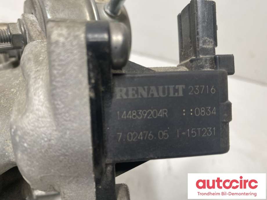 Turbo til Renault Captur 2013-2020 (Type I)  (HONEYWELL|144100054R|144105784R|144118534R)