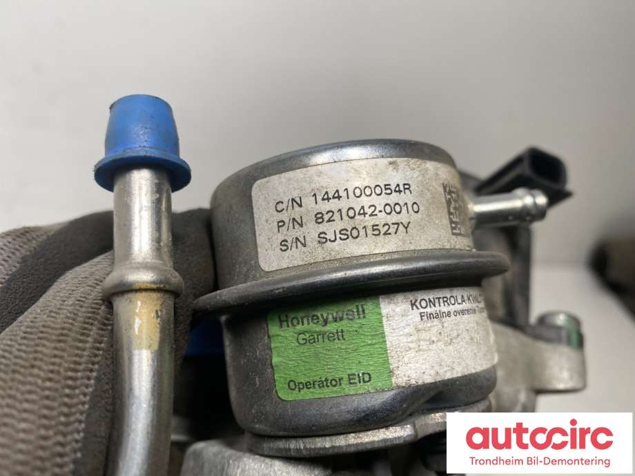 Turbo til Renault Captur 2013-2020 (Type I)  (HONEYWELL|144100054R|144105784R|144118534R)