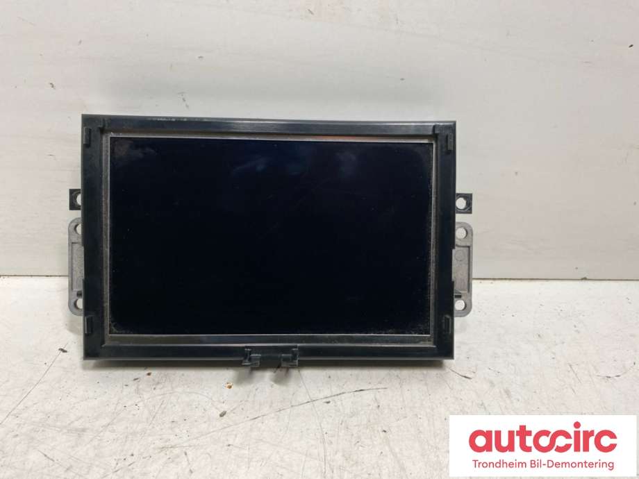 Bilstereo navigasjon skjerm til Citroën C4, 2011-2017 (Type II)  (CONTINENTAL|9800836080)