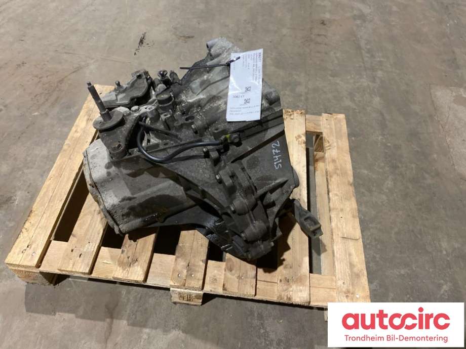 Girkasse manuell 6-trinn til Peugeot 308 2007-2011 (Type I, Fase 1) (223192|223139| 223284|16 069 782 80| 98 110 470 80)