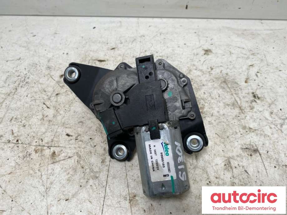 Viskermotor bakrute til Opel Mokka 2012-2016 (Type I, Fase 1)  (VALEO|96955193|W000008831|)