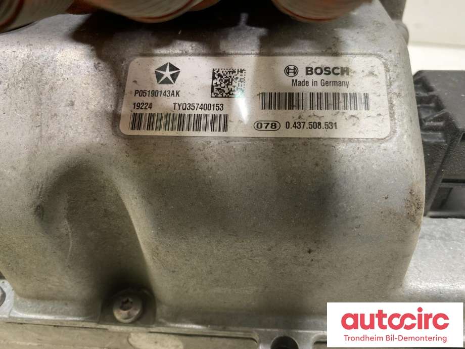 Inverter elbil til Fiat 500 2008-2020 (..|05190143AK|)