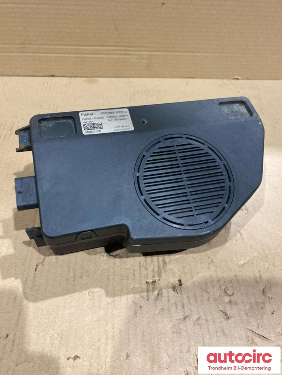 Høyttaler motorlyd, AVAS (Acoustic Vehicle Alerting System) til Fisker Ocean, 2022-2024  (KENDRION|FM298015H001E)