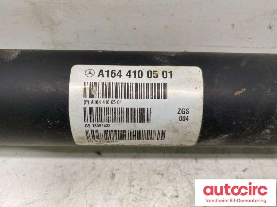 Mellomaksel fremre til Mercedes ML 2005-2011 (W164) (W164) (..|A1644100501|A1644100701|)