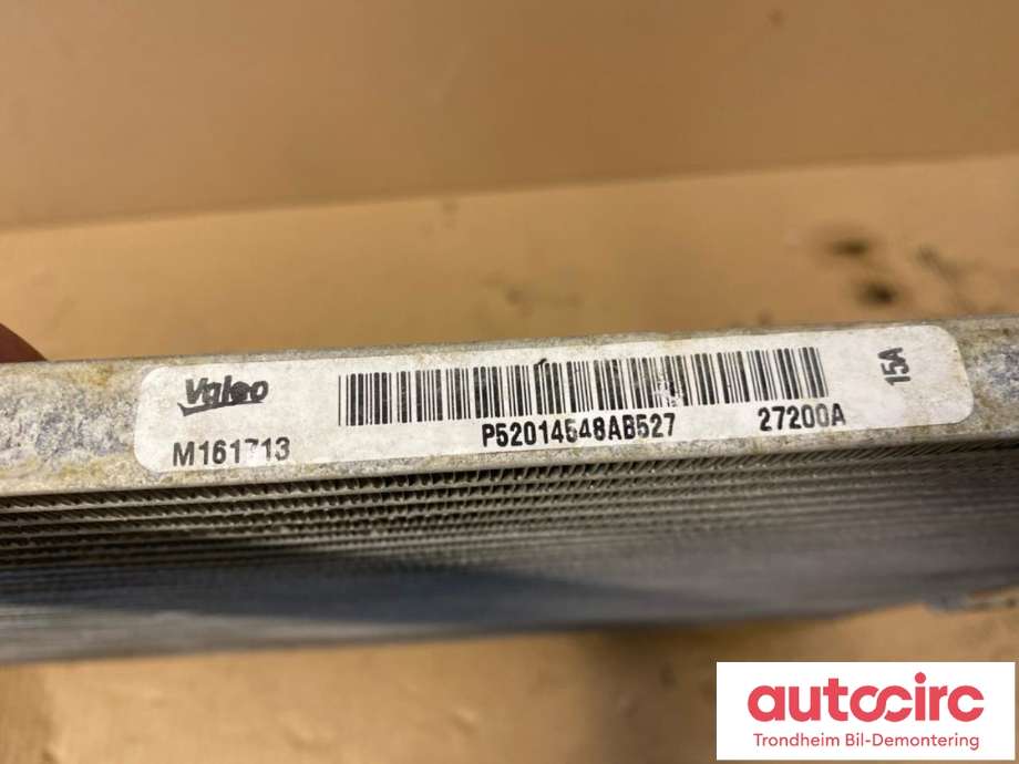 Aircondition radiator til Fiat 500 2008-2020  (VALEO|52014548AB|52014548AB527|M161713)