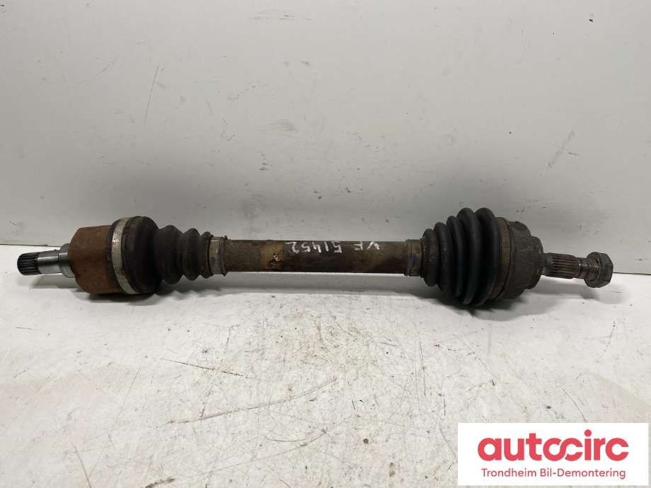Drivaksel venstre foran, diesel/automat til Peugeot 3008, 2009-2016 (Type I)  (..|3272PZ)