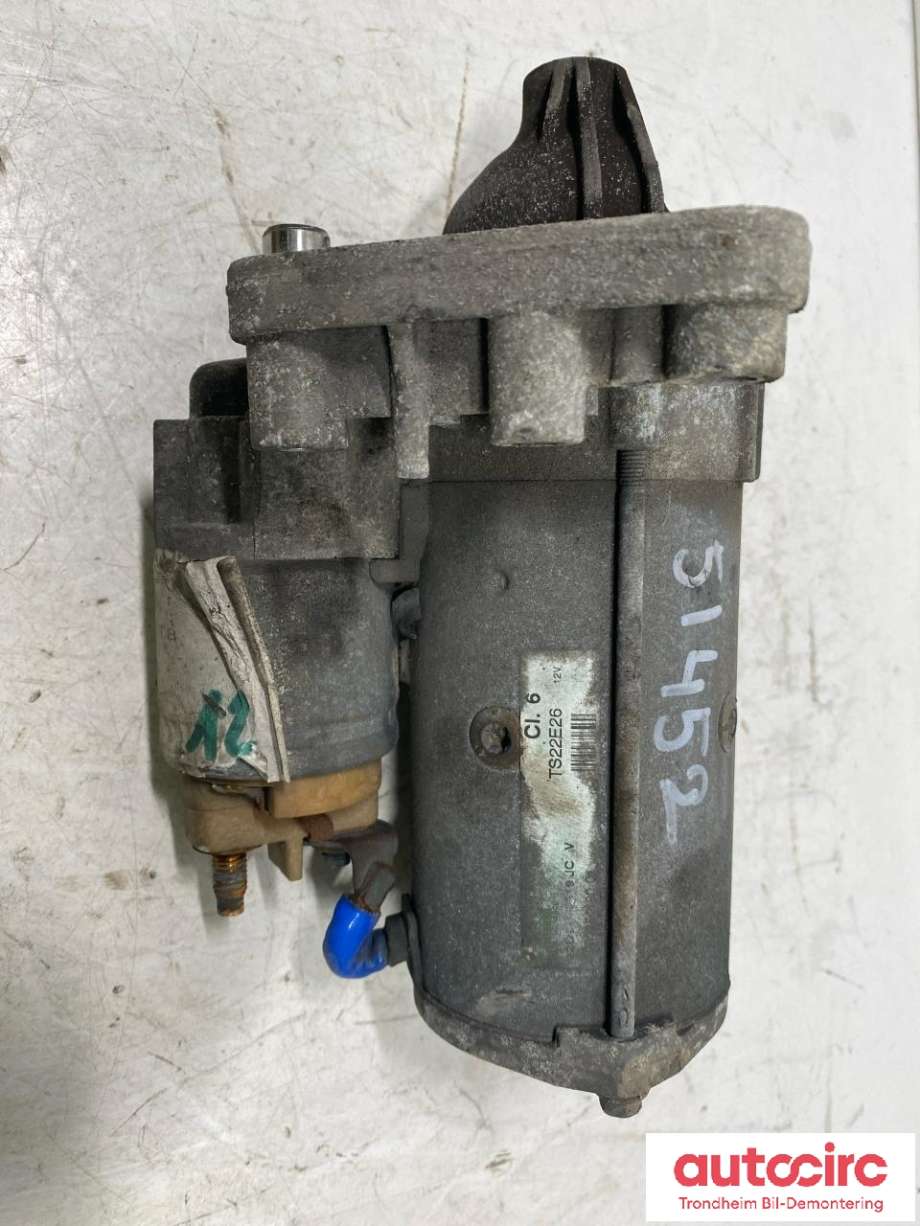 Starter diesel til Peugeot 3008 2009-2016 (Type I)  (VALEO|5802AE|5802CE|)