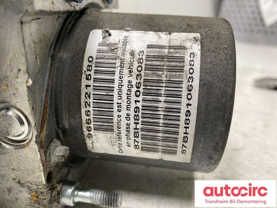 ABS sentral til Peugeot 3008 2009-2016 (Type I) (BOSCH|4541HA|1607510480|4541HC)