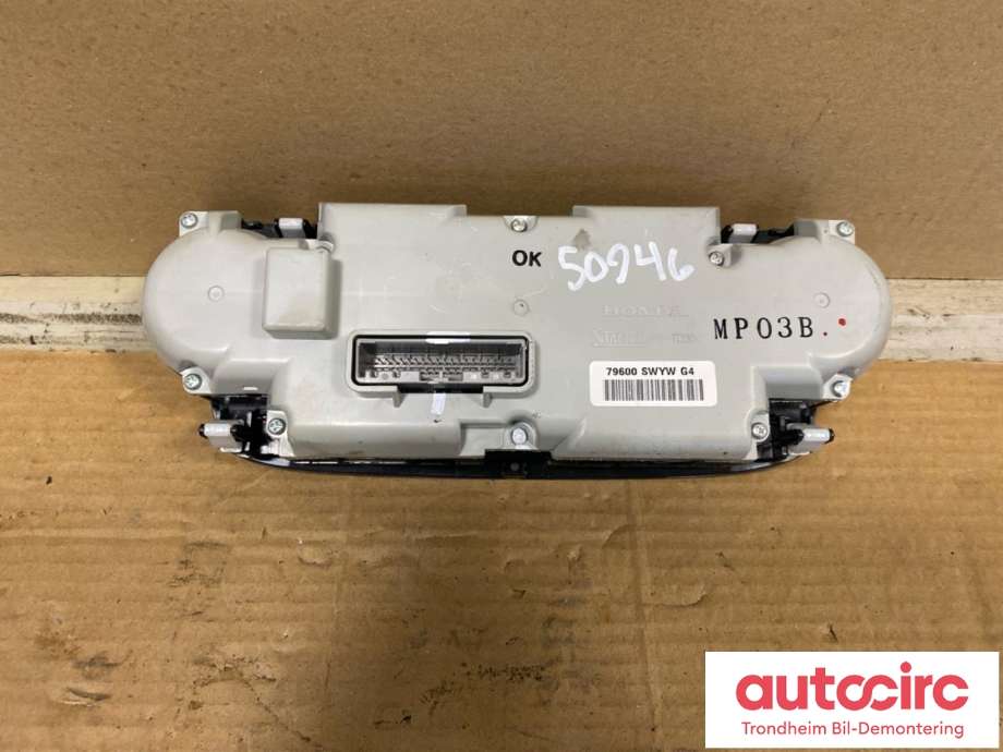 Varmeapparat betjening til Honda CR-V 2007-2012 (Type III)  (...|79600SWYWG4|79600SWYG42ZA|)