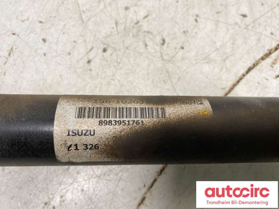 Mellomaksel fremre til Isuzu D-Max 2021-->> (Type III)  (8983951761|)