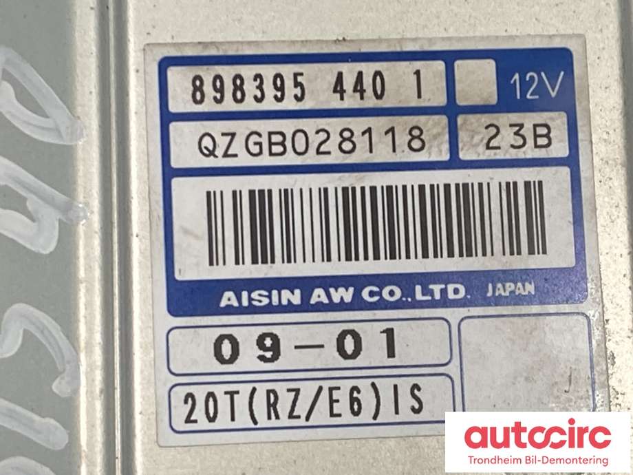 Styreenhet girkasse til Isuzu D-Max 2021-->> (Type III)  (..|8983954401|)