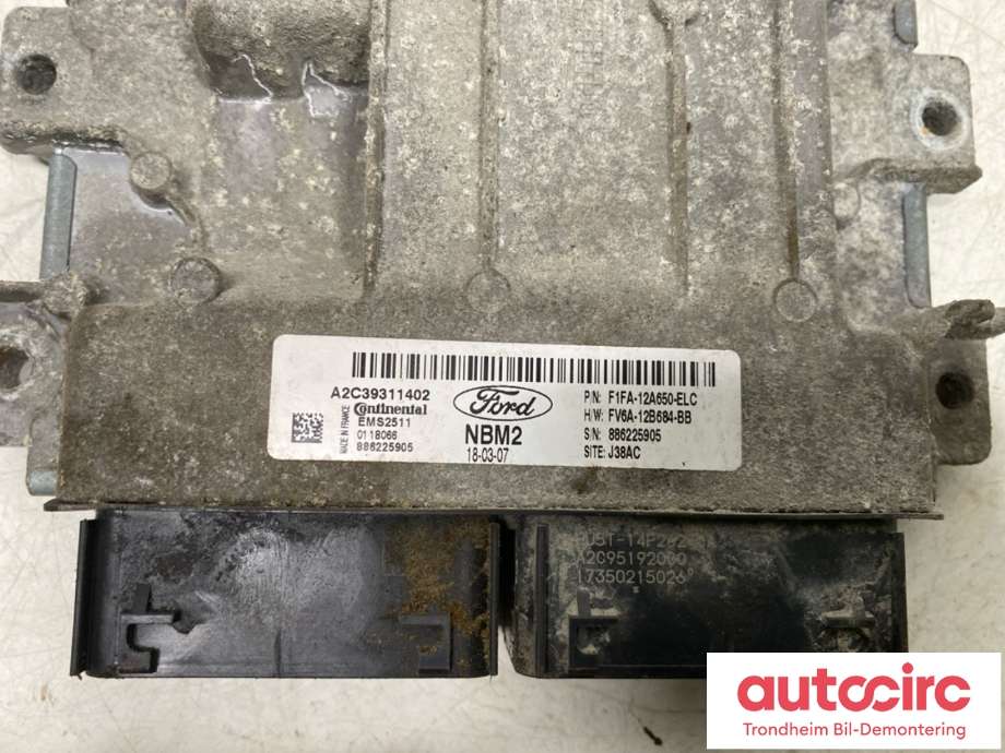 Styreenhet motor til Ford Focus 2014-2018 (Type III, Fase 2)  (..|1890752|RMFV6A-12A650-BB|FV6A-12A650-BB)