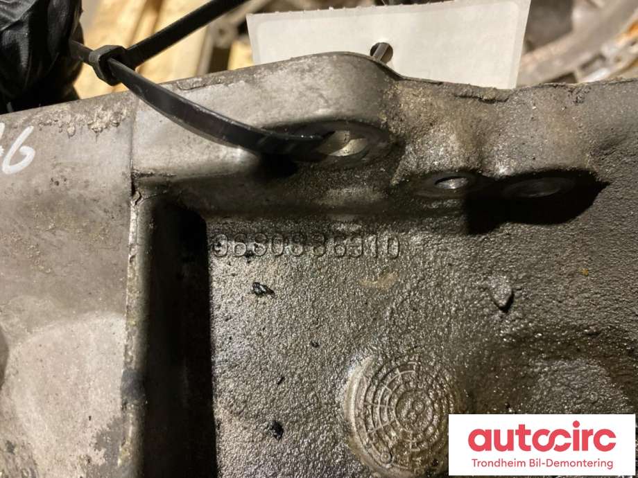 Girkasse 4WD komplett til Peugeot Partner 2002-2008 (Type I, Fase 2) (DANGEL 4X4|9680886910|)