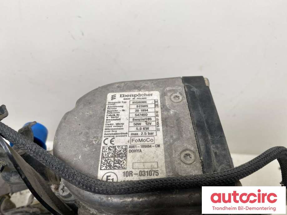 Bensinvarmer til Ford Focus 2014-2018 (Type III, Fase 2) (..|AV61-18K463-CP|1908006|)