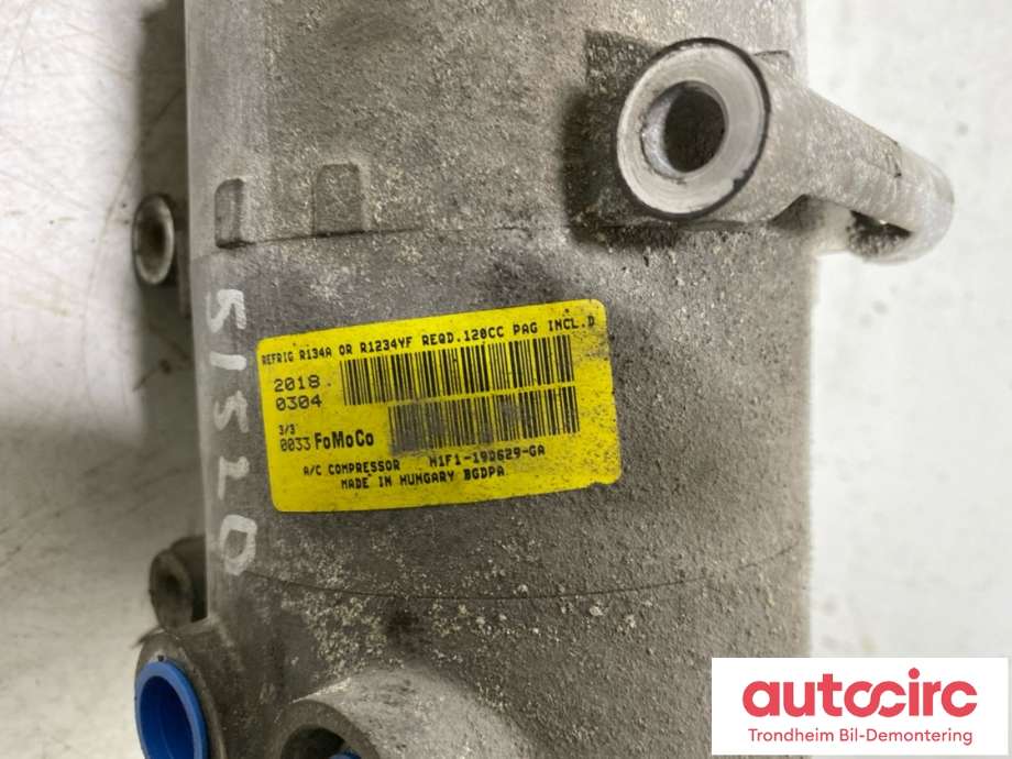 Aircondition kompressor til Ford Focus 2014-2018 (Type III, Fase 2) (..|2034050|H1F1-19D629-GA|)