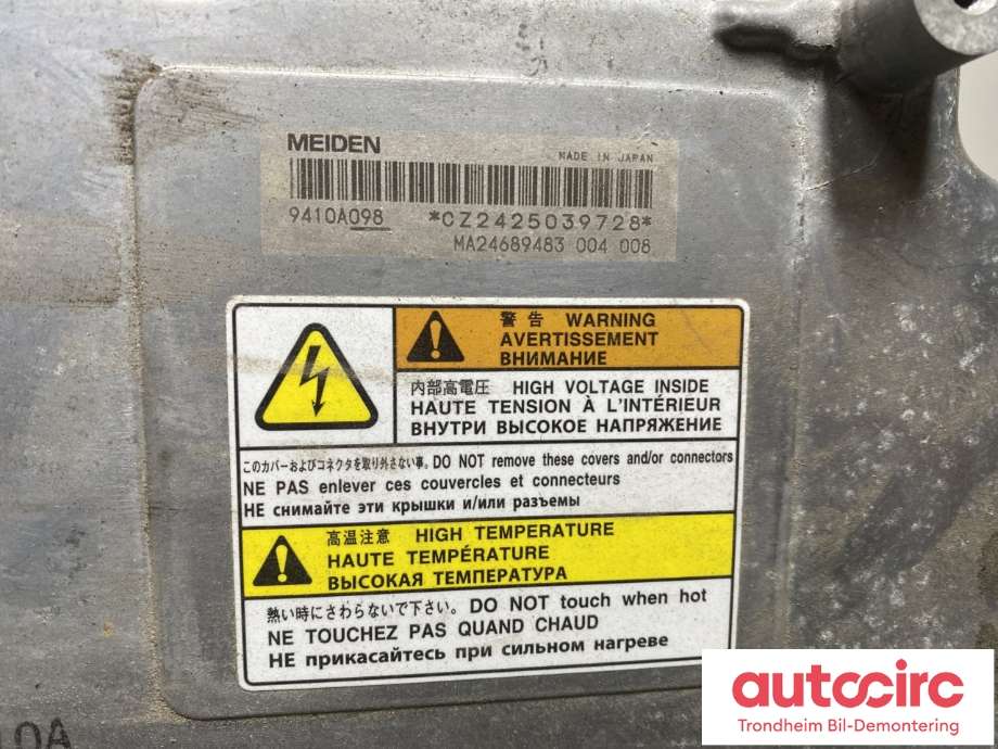 DCDC converter hybrid til Mitsubishi Outlander 2015-->> (Type III, Fase 2)  (9410A098|)