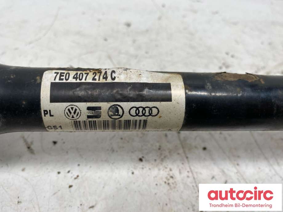 Drivaksel venstre foran, diesel/manuell til VW Transporter / Caravelle 2015-2019 (T6) (T6) (7E0407274G|7LA407271B|)