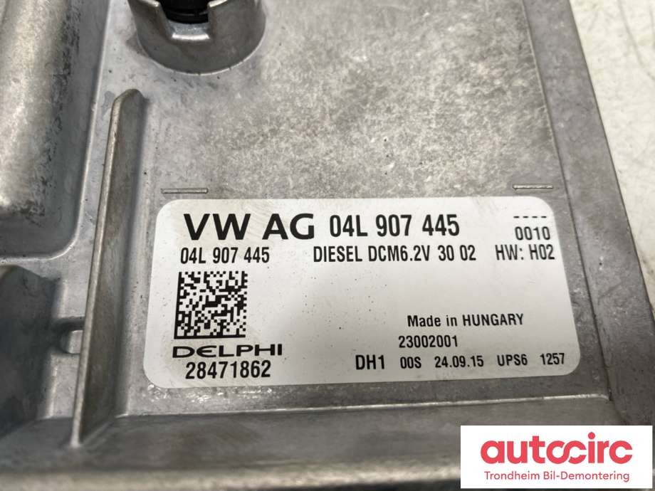 Styreenhet motor til VW Transporter / Caravelle 2015-2019 (T6) (T6) (DELPHI|04L906056KA|04L 907 445|)