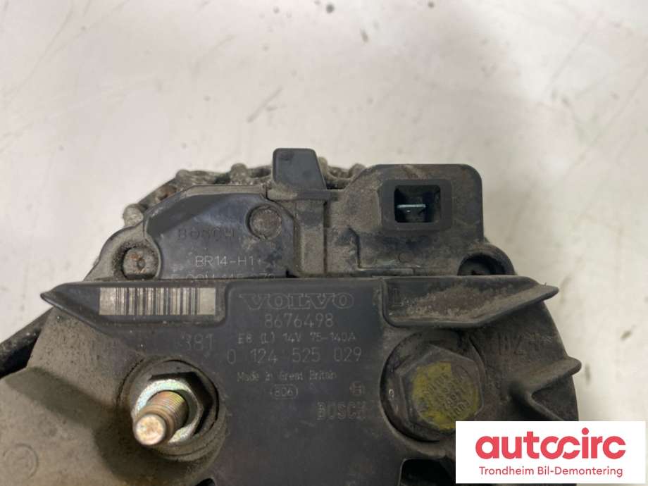 Dynamo til Volvo XC90 2002-2006 (Type I, Fase 1)  (BOSCH|36050262|867498|0 124 525 029)