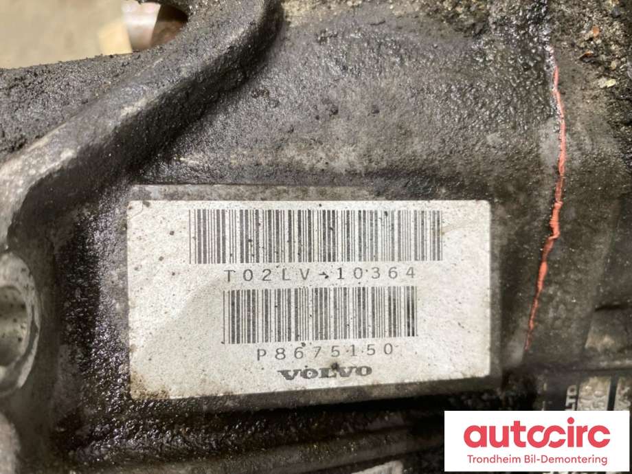 Girkasse 4WD hovedkasse til Volvo XC90 2002-2006 (Type I, Fase 1) (..|8251816|AW50/51|)
