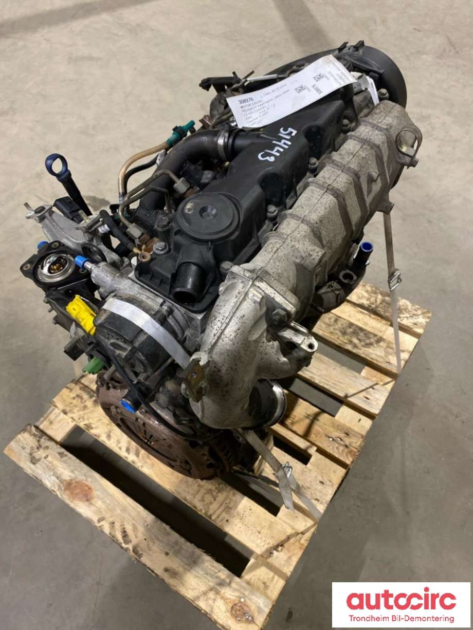 Motor diesel til Peugeot Partner 2002-2008 (Type I, Fase 2)  (DW10TD|0135FE|0139QC|0139 QC| 0135 FE)