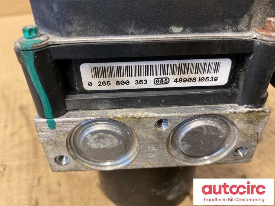 ABS sentral til VW Polo 2002-2005 (Type IV, Fase 1) (BOSCH|6Q0907379AA|0265800363|6Q0614117R)