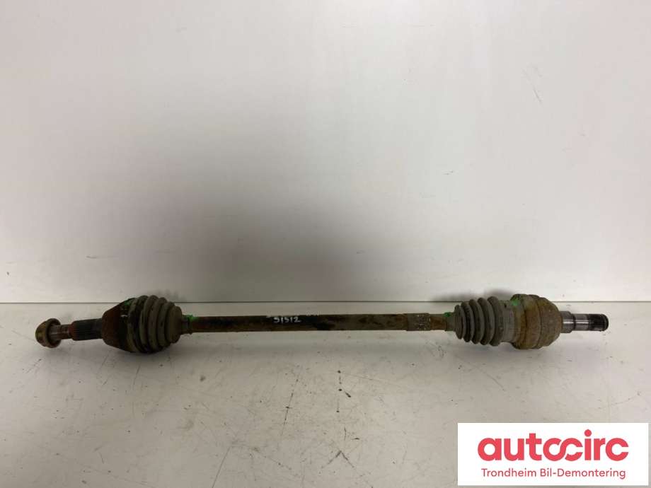 Drivaksel høyre bak, diesel/manuell til Opel Antara 2007-2013 (..|96624822|95520623|)