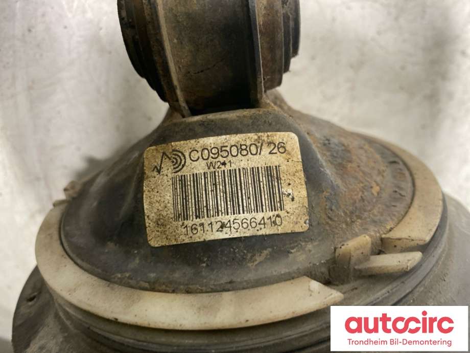 Fjær bak nivå luftpute/belg til Mercedes E-Klasse 2002-2006 (Fase 1) (W211) (W211) (AIRMATIC. VENSTRE|A 211 320 07 25|A 211 320 07 25 80|)