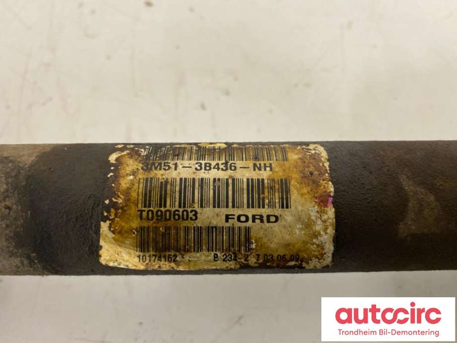 Drivaksel høyre foran, diesel/manuell til Ford Focus 2008-2010 (Type II, Fase 2)  (..|3M51-3B436-NH|1475129|1798099| RM3M51-3B436-N1H)