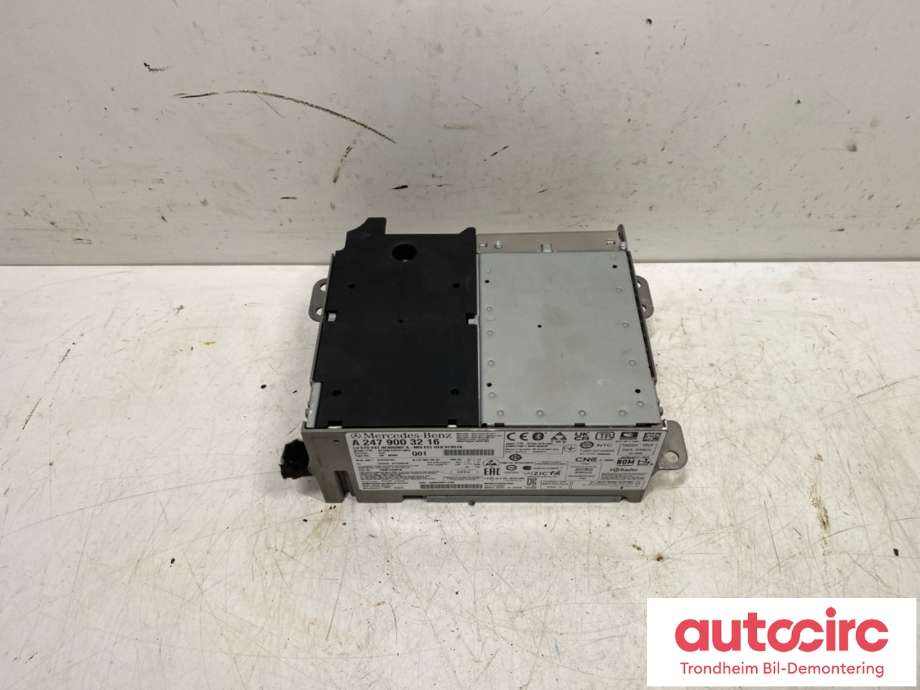 Bilstereo navigasjon til Mercedes EQA, 2021-->>  (A 247 900 32 16)