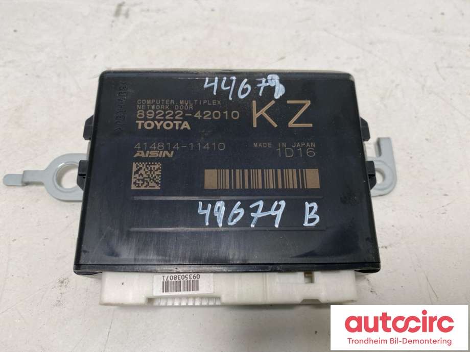 Styreenhet elektrisk bakluke til Suzuki Across 2020-->>  (AISIN|8922242010|41481411410|)