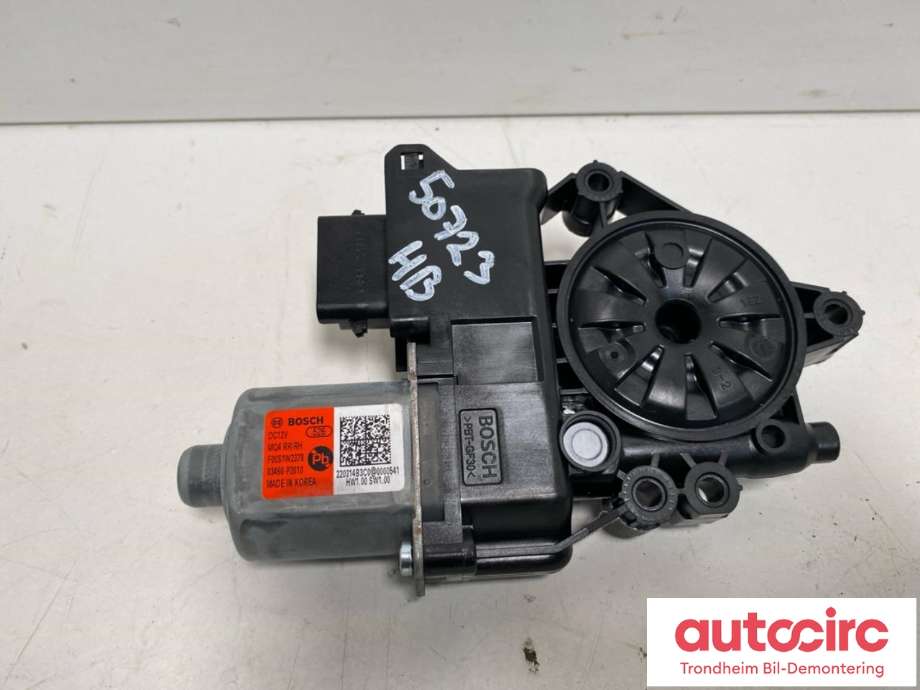 Ruteheis, kun motor, høyre bak til Kia Sorento 2016-->> Type III (BOSCH|83460-P2010|F00S1W2378|)