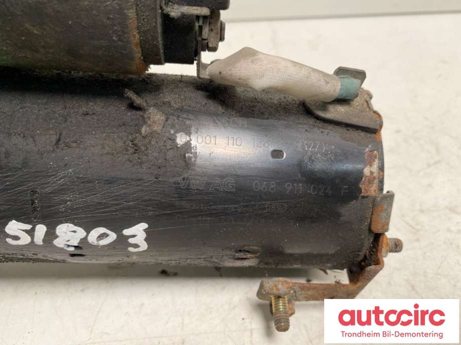 Starter diesel til VW Passat 2001-2005 (B5,3BG) (B5,3BG) (BOSCH|068911024F|068 911 024 F|0001110126)