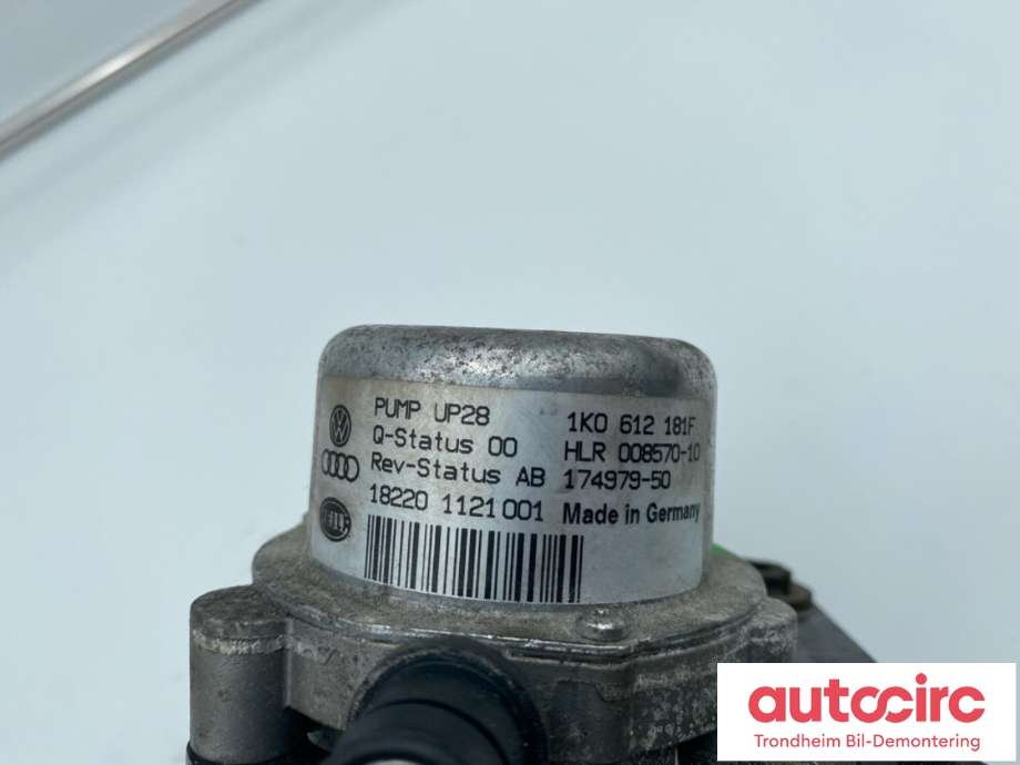 Vakuumpumpe til Škoda Fabia 2014-2021 (Type III)  (HELLA|1K0612181F|1K0 612 181 F|HLR008570-10)