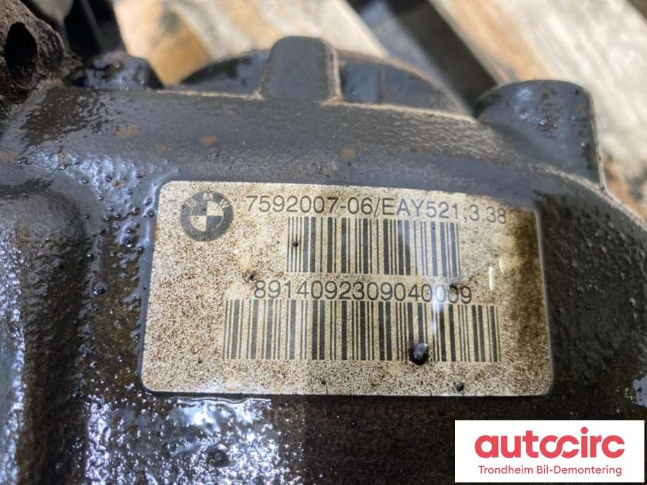 Kardang klokke bak til BMW X4 2014-2018 (F26) (F26) (UTV: 3,38|33107636995|)