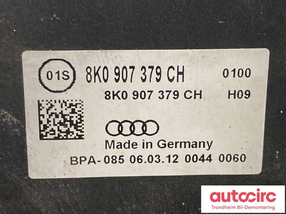ABS sentral til Audi A4 2007-2014 (Type IV) (B8) (B8) (8K0614517GJ|8K0907379CH|)