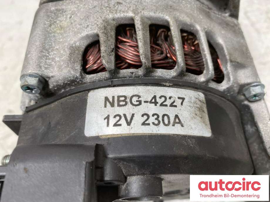 Dynamo diesel til BMW 7-Serie 2009-2015 (F01/F02/F03/F04) (F01/F02/F03/F04) (LES INFO|12318570672|)