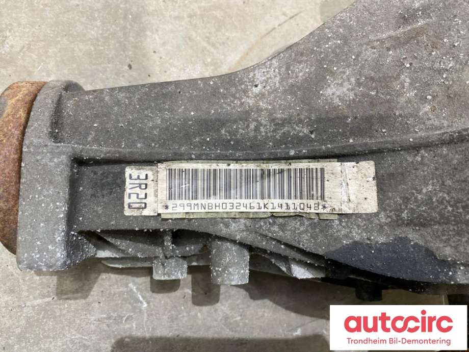 Kardang klokke bak til Audi A6, Allroad 2012-2014 (Type III, Fase 1) (C7) (C7) (..|0BC500044A|)