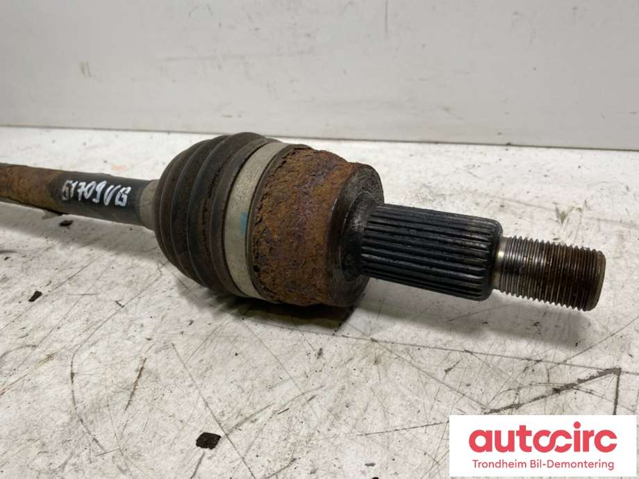 Drivaksel venstre bak, diesel/automat til Land Rover Range Rover, Evoque 2011-2019 (Type I)  (LR061904|BJ324B402AC|)