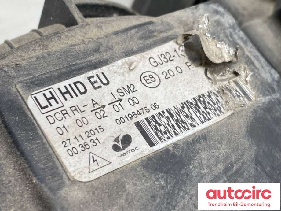 Frontlykt venstre xenon til Land Rover Range Rover, Evoque 2011-2019 (Type I) (LR072628|LR087244|GJ3213W030EA| GJ3213W030EE)