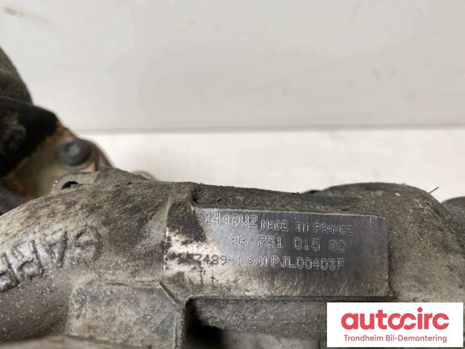 Turbo til Fiat Scudo 2007-2017 (Type II)  (GARRETT|9675101580|96 751 015 80|)