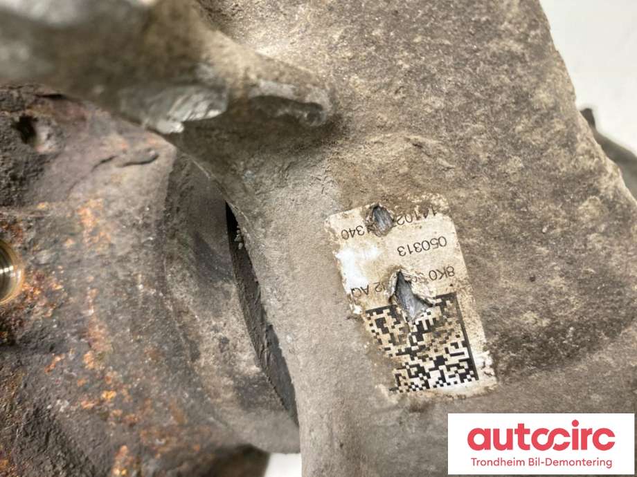 Hjulspindel høyre bak til Audi A6 2011-2014 (Type IV, Fase 1) (C7) (C7) (BENSIN/AUTOMAT|8K0505432AQ|8K0505432AM|8K0 505 432 AM| 8K0 505 432 AQ)