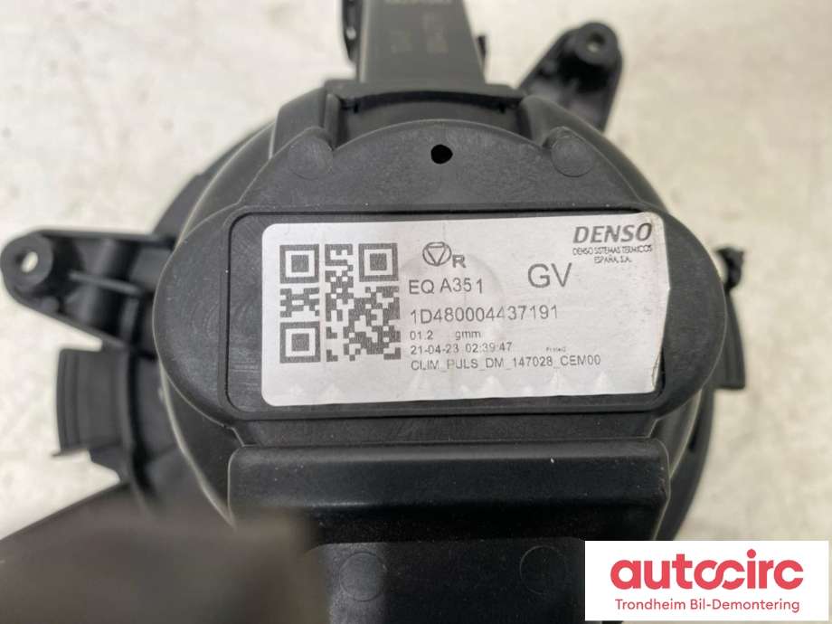 Varmeapparat motor til Peugeot Partner 2019-->> (Type III)  (LES INFO|9849717080|98 497 170 80|)
