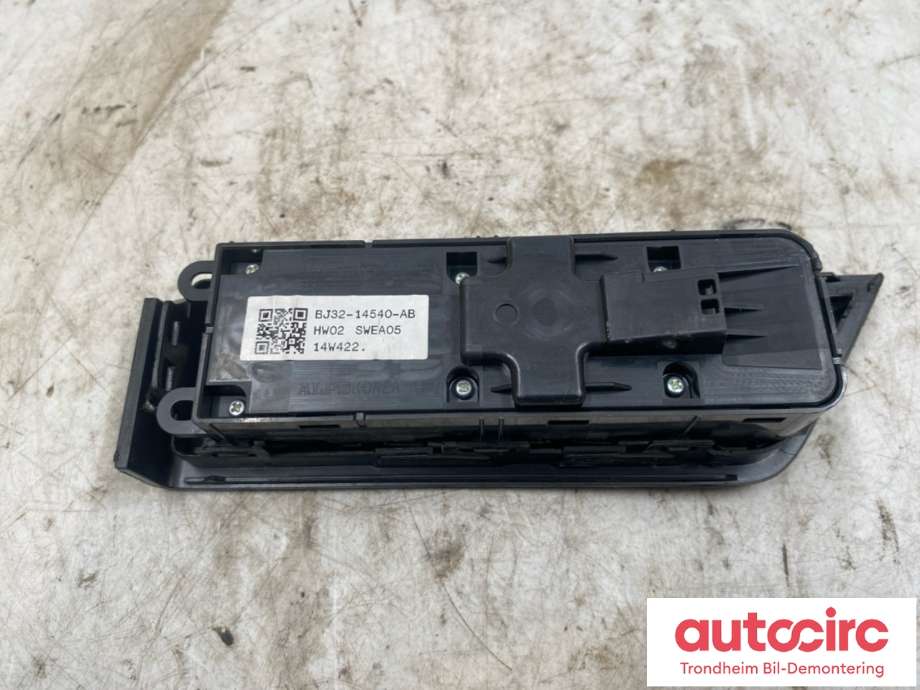 Bryter ruteheis førerdørspanel til Land Rover Range Rover, Evoque 2011-2019 (Type I) (LR025908|BJ3214540AB|)