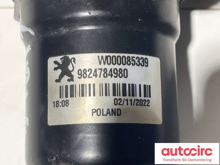 Viskermotor frontrute til Opel Mokka E 2020-->> (Type II)  (98 247 849 80|)