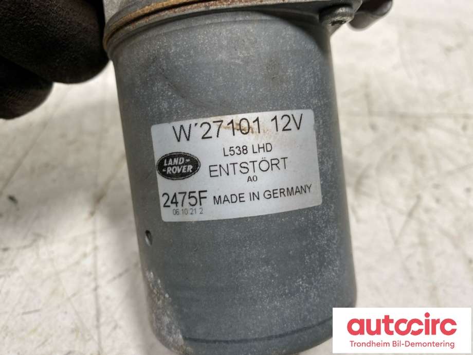 Viskermotor frontrute til Land Rover Range Rover, Evoque 2011-2019 (Type I)  (LR078300|BJ3217500AC|)