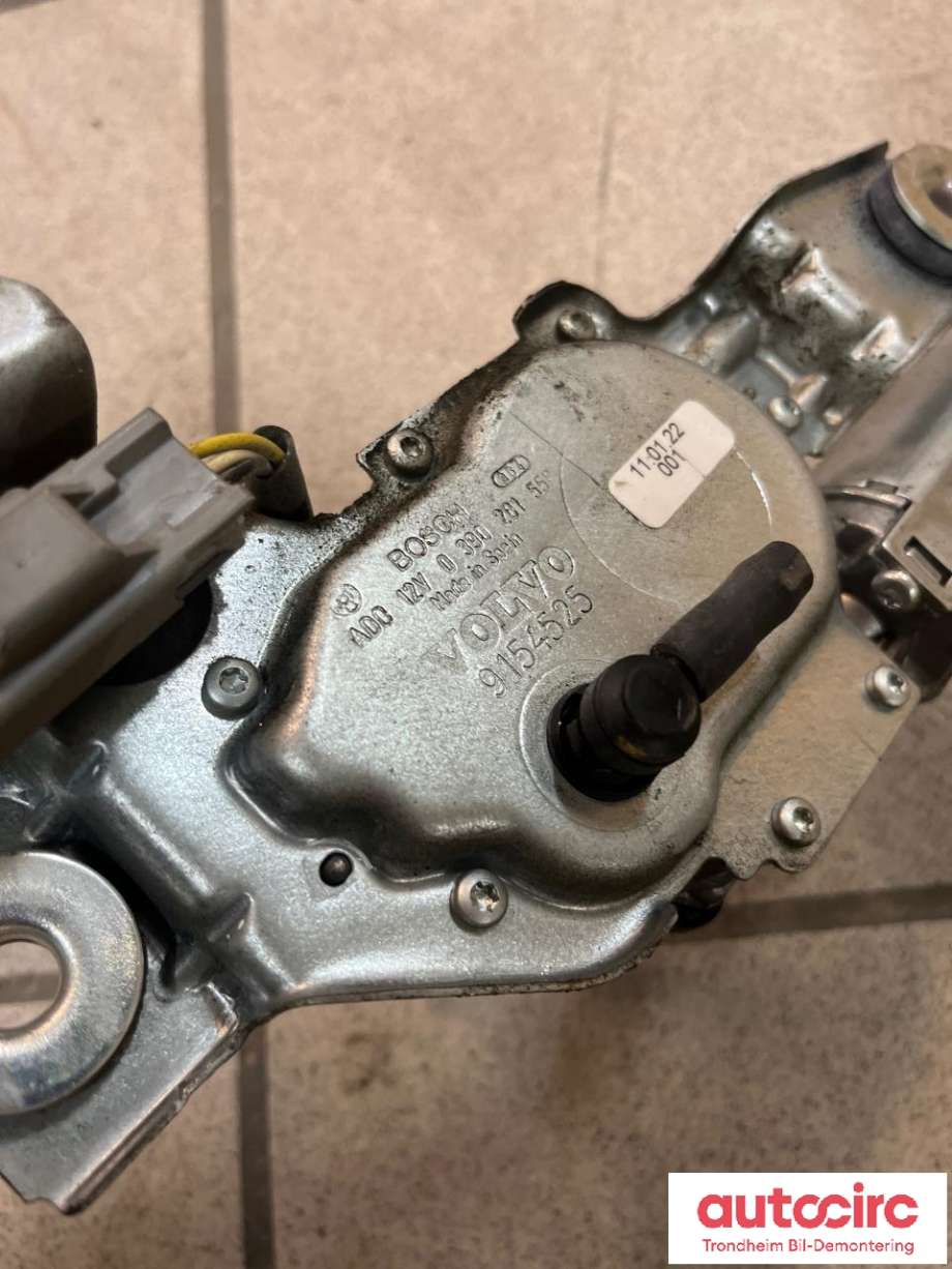 Viskermotor bakrute til Volvo V70 2005-2007 (Type II, Fase 2)  (BOSCH|9154525|0390201558|)