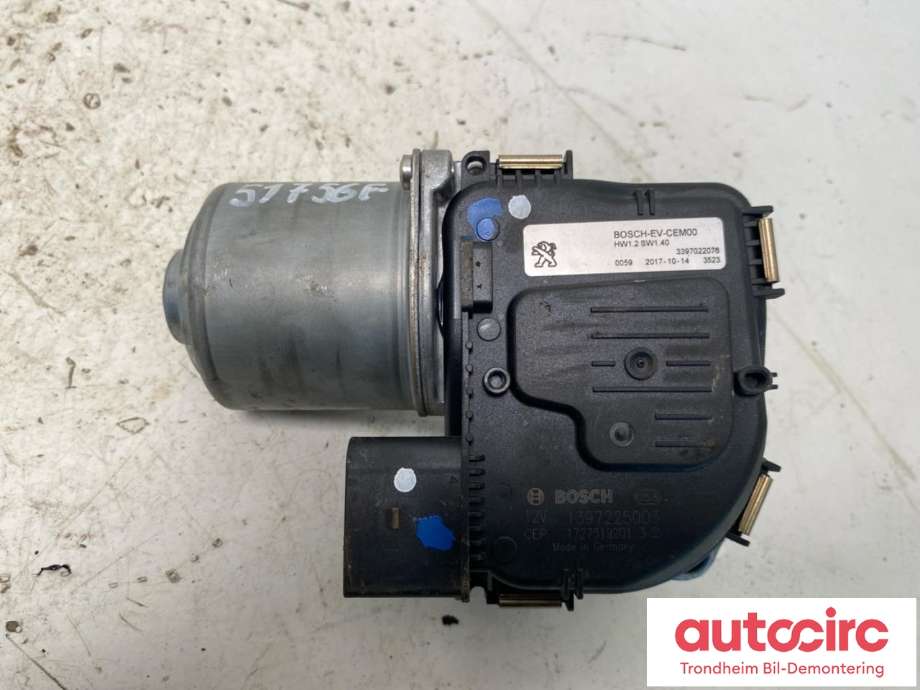 Viskermotor frontrute til Peugeot 5008 2017-->> (Type II) (..|9810989580|9824762480|)