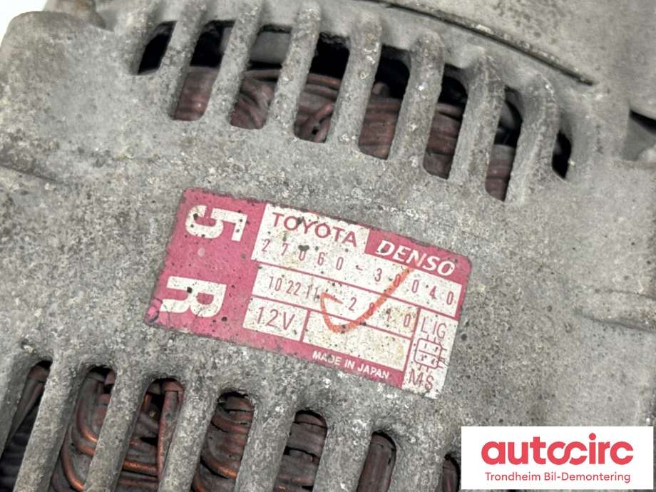 Dynamo diesel til Toyota Hiace 2001-2006 (Fase 2)  (..|2706030030|)